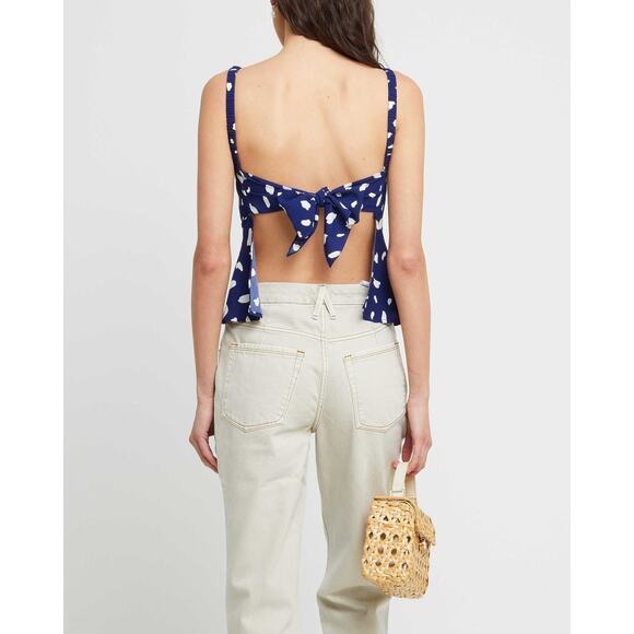 NWT O.P.T Deven Open Back Sleeveless Top XS - Picture 2 of 8